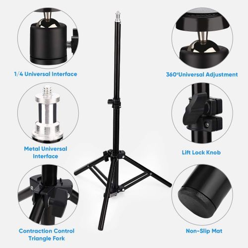 Ring Led light pour Selfie, Maquillage, Vidéo, Diffusionen en Direct, Youtubers, Appareil Photo,live Facebook – Image 6
