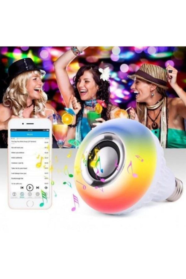Ampoule LED intelligente RGB contrôlé Bluetooth et télécommande