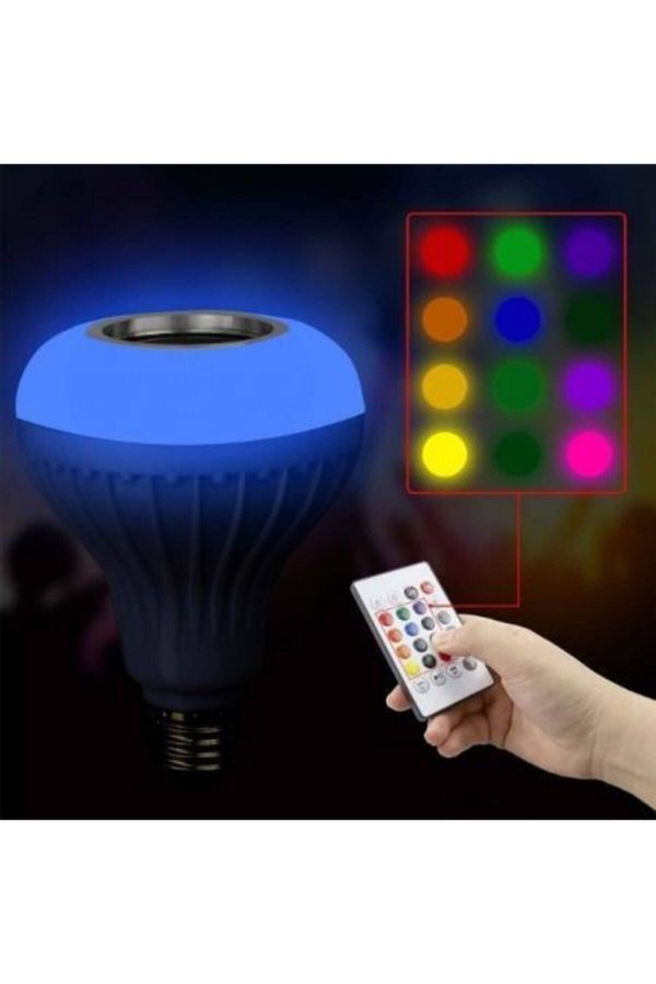 Ampoule LED intelligente RGB contrôlé Bluetooth et télécommande – Image 3