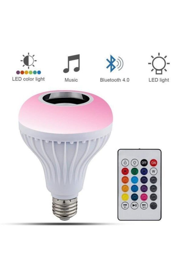 Ampoule LED intelligente RGB contrôlé Bluetooth et télécommande – Image 4