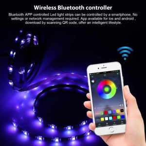 Kit Ruban LED SMART Bluetooth - RGB - 12V Bluetooth Contrôle