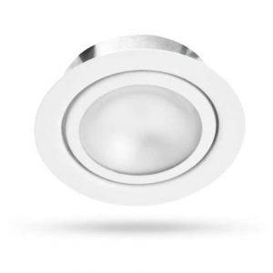 Spot Encastrable 12V fixe G4 max. 20W Blanc.