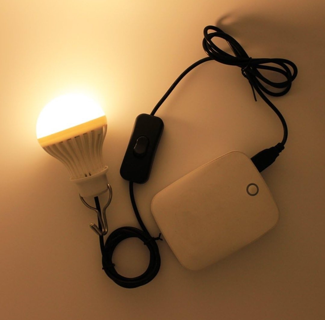 Ventilateur De Camping LED Rechargeable USB - 3 Vitesses + Crochet - Pour Tente, Pêche Et Randonnée